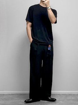 「アイテム（アンダーウェア）」を使った、gakuさん（メンズ・173cm）の夏コーディネート