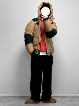 「アイテム（アンダーウェア）」を使った、gakuさん（メンズ・173cm）の冬コーディネート