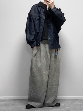 「HARUTA（ハルタ）のアイテム」を使った、gakuさん（メンズ・173cm）の冬コーディネート