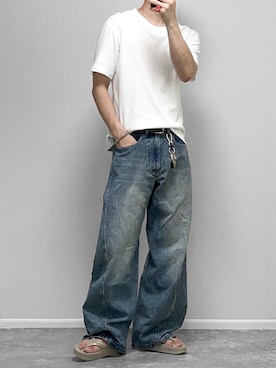 「アイテム（その他）」を使った、gakuさん（メンズ・173cm）の夏コーディネート