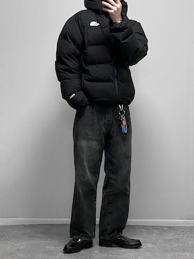 「EKAL（エカル）のアイテム」を使った、gakuさん（メンズ・173cm）の冬コーディネート