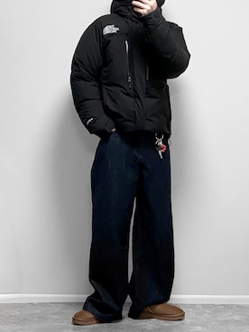 「アイテム（トランクス）」を使った、gakuさん（メンズ・173cm）の冬コーディネート