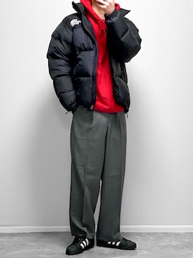 「Firsthand（ファーストハンド）のアイテム」を使った、gakuさん（メンズ・173cm）の冬コーディネート