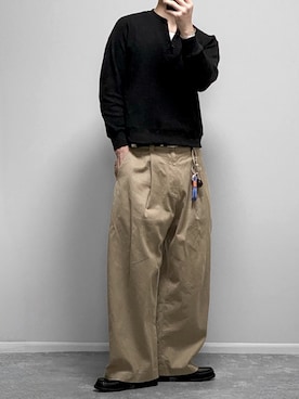 「HARUTA（ハルタ）のアイテム」を使った、gakuさん（メンズ・173cm）の冬コーディネート