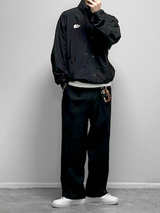「NIKE（ナイキ）のナイキ エア フォース 1 '07 メンズシューズ / Nike Air Force 1 '07 Men's Shoes CW2288-111 White（スニーカー）」を使った、gakuさん（メンズ・173cm）の秋コーディネート