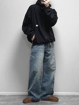 「アイテム（アンダーウェア）」を使った、gakuさん（メンズ・173cm）の秋コーディネート