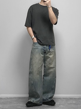 gakuさん（メンズ・173cm）の春コーディネート