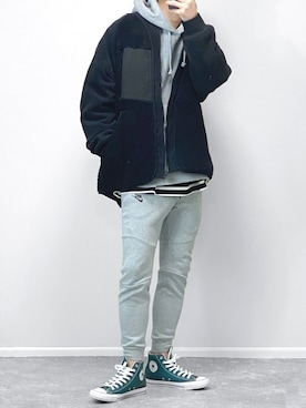 「White Mountaineering」｜「アイテム（その他）」を使った、gakuさん（メンズ・173cm）の秋コーディネート