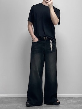 「アイテム（アンダーウェア）」を使った、gakuさん（メンズ・173cm）の秋コーディネート