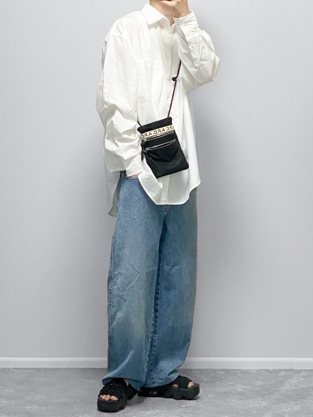 極美品　A.P.C. NECK POUCH REPEAT ショルダー NECK POUCH REPEAT（ショルダーバッグ）｜A.P.C.（アーペーセー