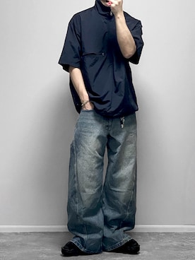 「アイテム（レッグウェア）」を使った、gakuさん（メンズ・173cm）の夏コーディネート
