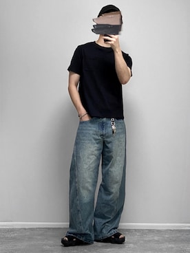 「アイテム（トランクス）」を使った、gakuさん（メンズ・173cm）の夏コーディネート