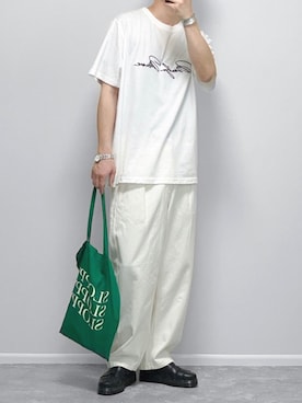 「URBAN RESEARCH Sonny Label（アーバンリサーチサニーレーベル）のアイテム」を使った、gakuさん（メンズ・173cm）の夏コーディネート