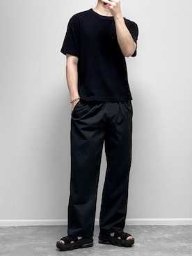 「アイテム（アンダーウェア）」を使った、gakuさん（メンズ・173cm）の夏コーディネート