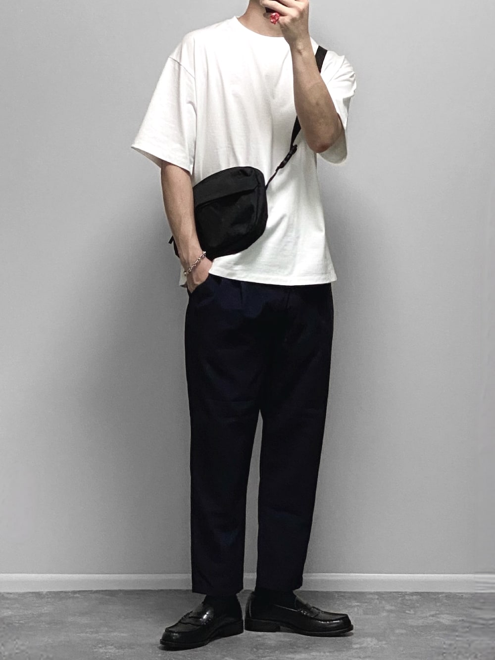gaku｜無印良品のショルダーバッグを使ったコーディネート - WEAR