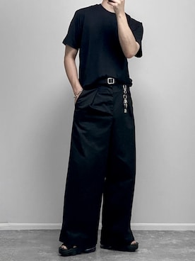 「アイテム（アンダーウェア）」を使った、gakuさん（メンズ・173cm）の夏コーディネート