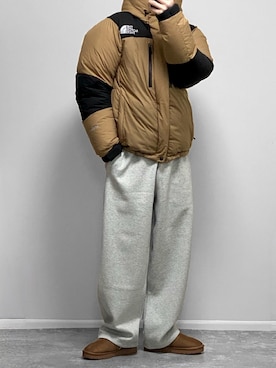 「アイテム（アンダーウェア）」を使った、gakuさん（メンズ・173cm）の冬コーディネート