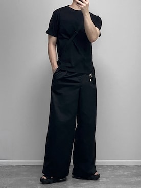 「アイテム（アンダーウェア）」を使った、gakuさん（メンズ・173cm）の秋コーディネート