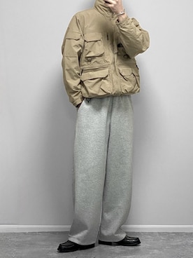 「アイテム（アンダーウェア）」を使った、gakuさん（メンズ・173cm）の冬コーディネート