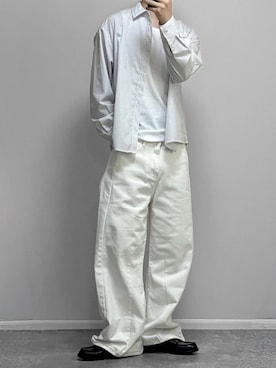 「無印良品（ムジルシリョウヒン）のアイテム（トランクス）」を使った、gakuさん（メンズ・173cm）の夏コーディネート