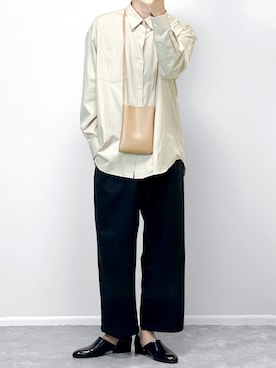「COOLなこのコが仲間入り」｜「アイテム（スリッポン）」を使った、gakuさん（メンズ・173cm）の夏コーディネート