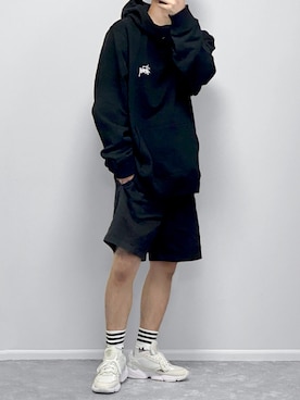 「STUSSY（ステューシー）のアイテム」を使った、gakuさん（メンズ・173cm）の秋コーディネート