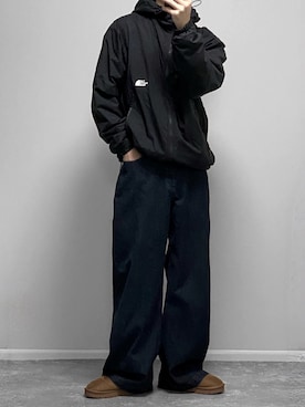 「アイテム（トランクス）」を使った、gakuさん（メンズ・173cm）の秋コーディネート