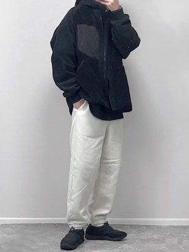 「B:MING by BEAMS（ビーミングバイビームス）のアイテム（スリッポン）」を使った、gakuさん（メンズ・173cm）の冬コーディネート