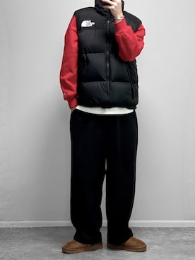 「アイテム（レッグウェア）」を使った、gakuさん（メンズ・173cm）の秋コーディネート