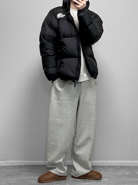 「アイテム（トランクス）」を使った、gakuさん（メンズ・173cm）の冬コーディネート