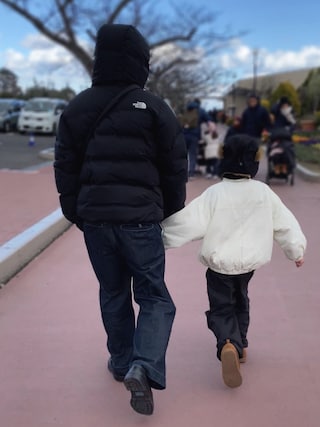 「SINSS（シンス）のNylon gathered mini shoulder bag / ナイロンギャザーミニショルダーバッグ（ショルダーバッグ）」を使った、gakuさん（メンズ・173cm）の冬コーディネート