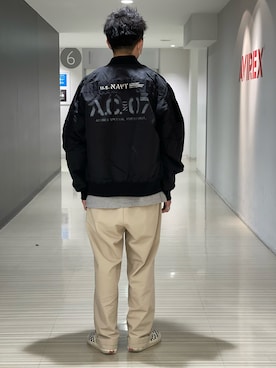 「L-2」｜Kenichiさん（メンズ・177cm）の冬コーディネート
