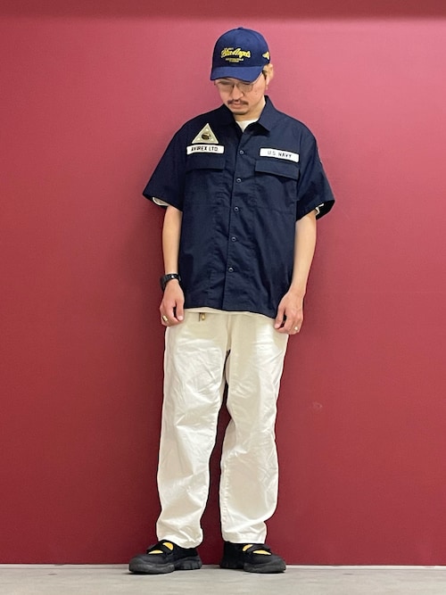 COOLMAX NAS JAX SHORTSLEEVE SHIRT / クールマックス NAS JAX ショートスリーブ シャツ / AVIREX / アヴィレックス