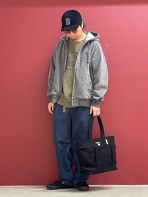 《直営店限定》DENIM SIGNATUR LOGO PARKA / デニム シグネチャーロゴ パーカー / AVIREX / アヴィレックス