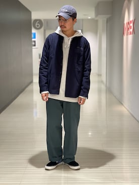 「ミリタリーシャツ」｜Kenichiさん（メンズ・177cm）の秋コーディネート