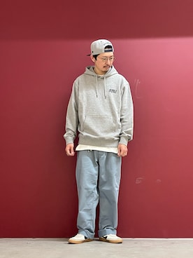 「アイテム（チノパンツ、その他）」を使った、Kenichiさん（メンズ・177cm）の冬コーディネート