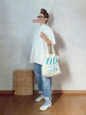 「Yarmo（ヤーモ）のアイテム」を使った、なお なお。さん（レディース・159cm）の夏コーディネート