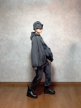 「アベイル」｜なお なお。さん（レディース・159cm）の冬コーディネート