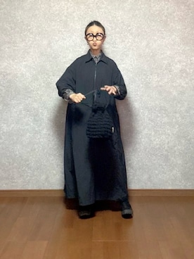 「しまむら（シマムラ）のアイテム（バッグ）」を使った、なお なお。さん（レディース・159cm）の秋コーディネート