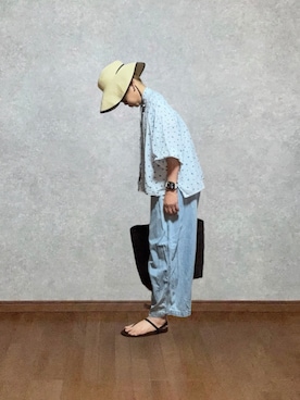 「Kelen（ケレン）のアイテム」を使った、なお なお。さん（レディース・159cm）の夏コーディネート