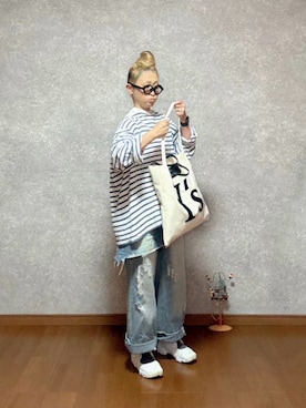 「OUTIL（ウティ）のアイテム」を使った、なお なお。さん（レディース・159cm）の夏コーディネート