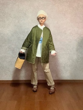 なお なお。さん（レディース・159cm）の秋コーディネート