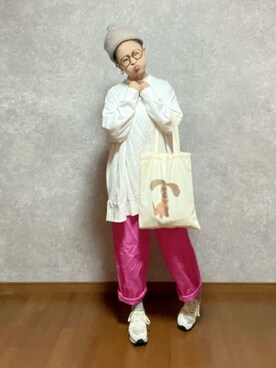 「ZDA（ゼットディーエー）のアイテム」を使った、なお なお。さん（レディース・159cm）の秋コーディネート