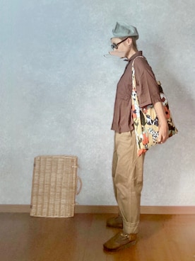 「grin（グリン）のアイテム」を使った、なお なお。さん（レディース・159cm）の秋コーディネート