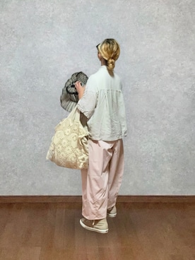 「Ampersand（アンパサンド）のアイテム」を使った、なお なお。さん（レディース・159cm）の夏コーディネート