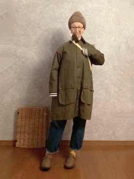 「チチカカ」｜「アイテム（ニット/セーター）」を使った、なお なお。さん（レディース・159cm）の冬コーディネート
