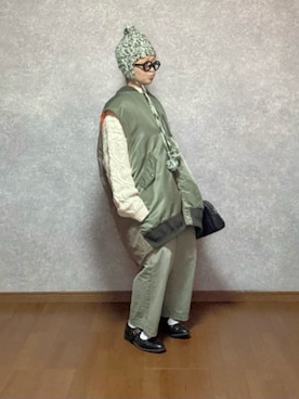 「select MOCA（セレクトモカ）のアイテム」を使った、なお なお。さん（レディース・159cm）の冬コーディネート