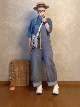 「Johanna Gullichsen」｜なお なお。さん（レディース・159cm）の夏コーディネート