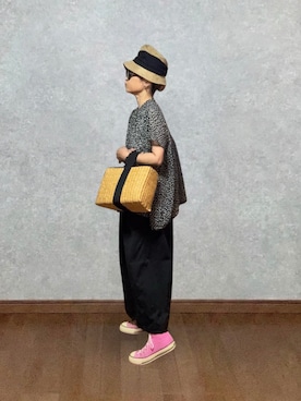 「しまむら（シマムラ）のアイテム（トップス）」を使った、なお なお。さん（レディース・159cm）の秋コーディネート