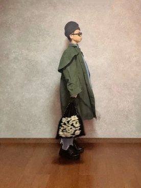 「しまむら（シマムラ）のアイテム」を使った、なお なお。さん（レディース・159cm）の秋コーディネート